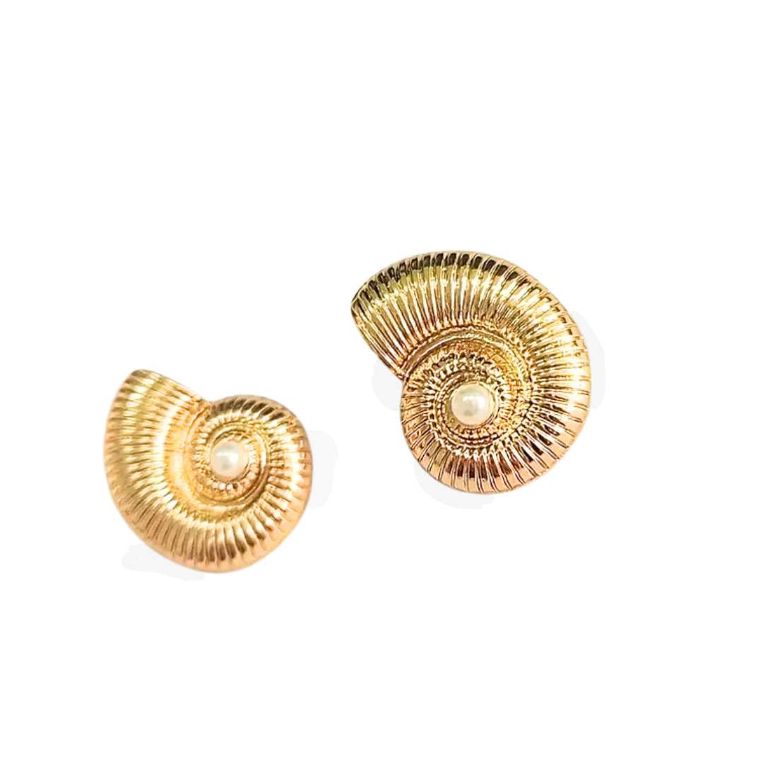 Snail Stud Earrings